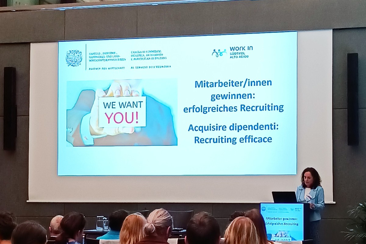 Veranstaltung Mitarbeiter/innen gewinnen, Irmgard Lantschner