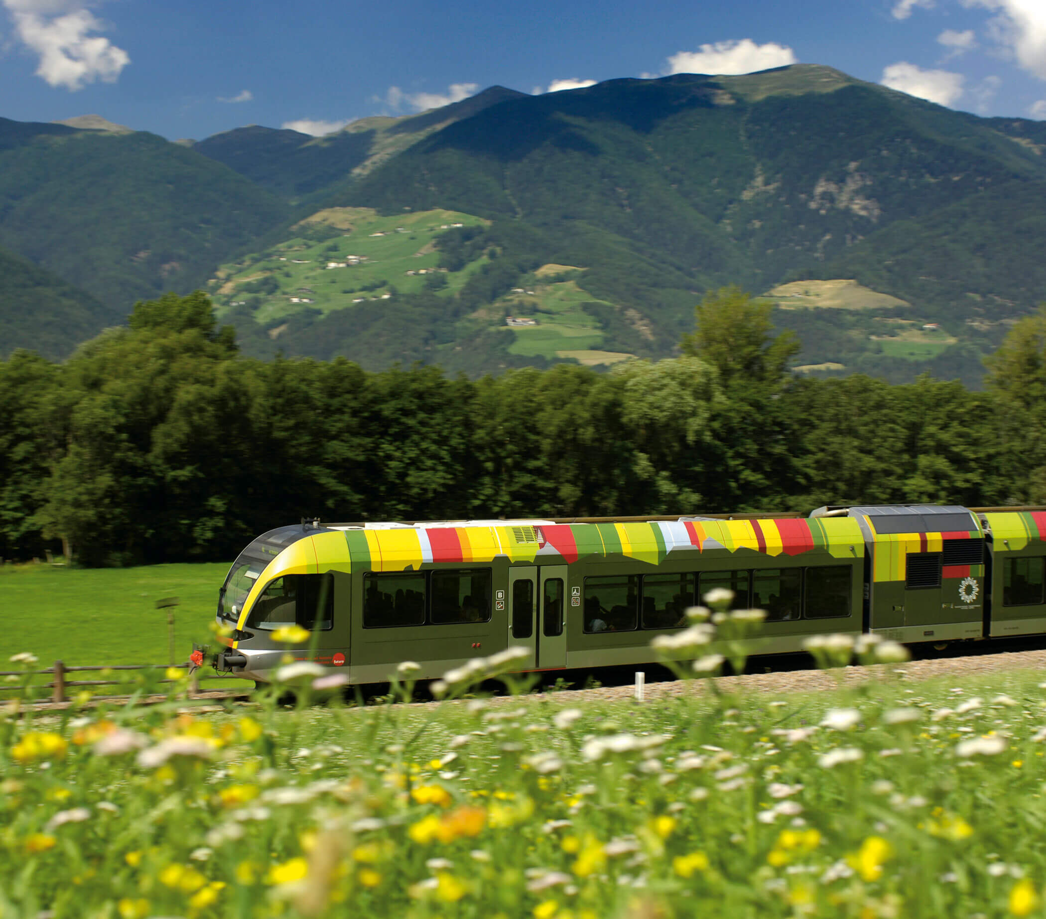 Treno in Alto Adige