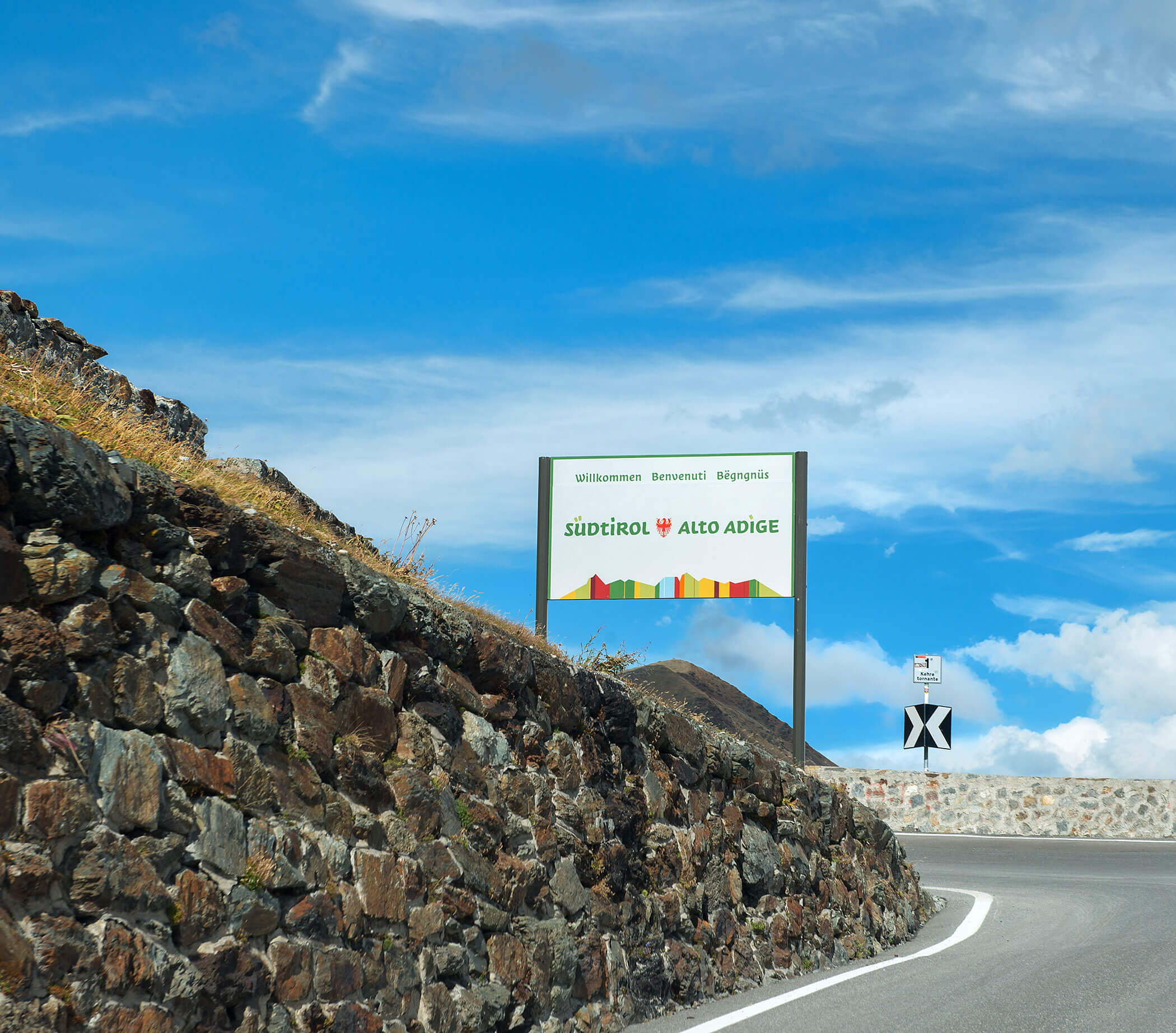 Segnaletica stradale Alto Adige